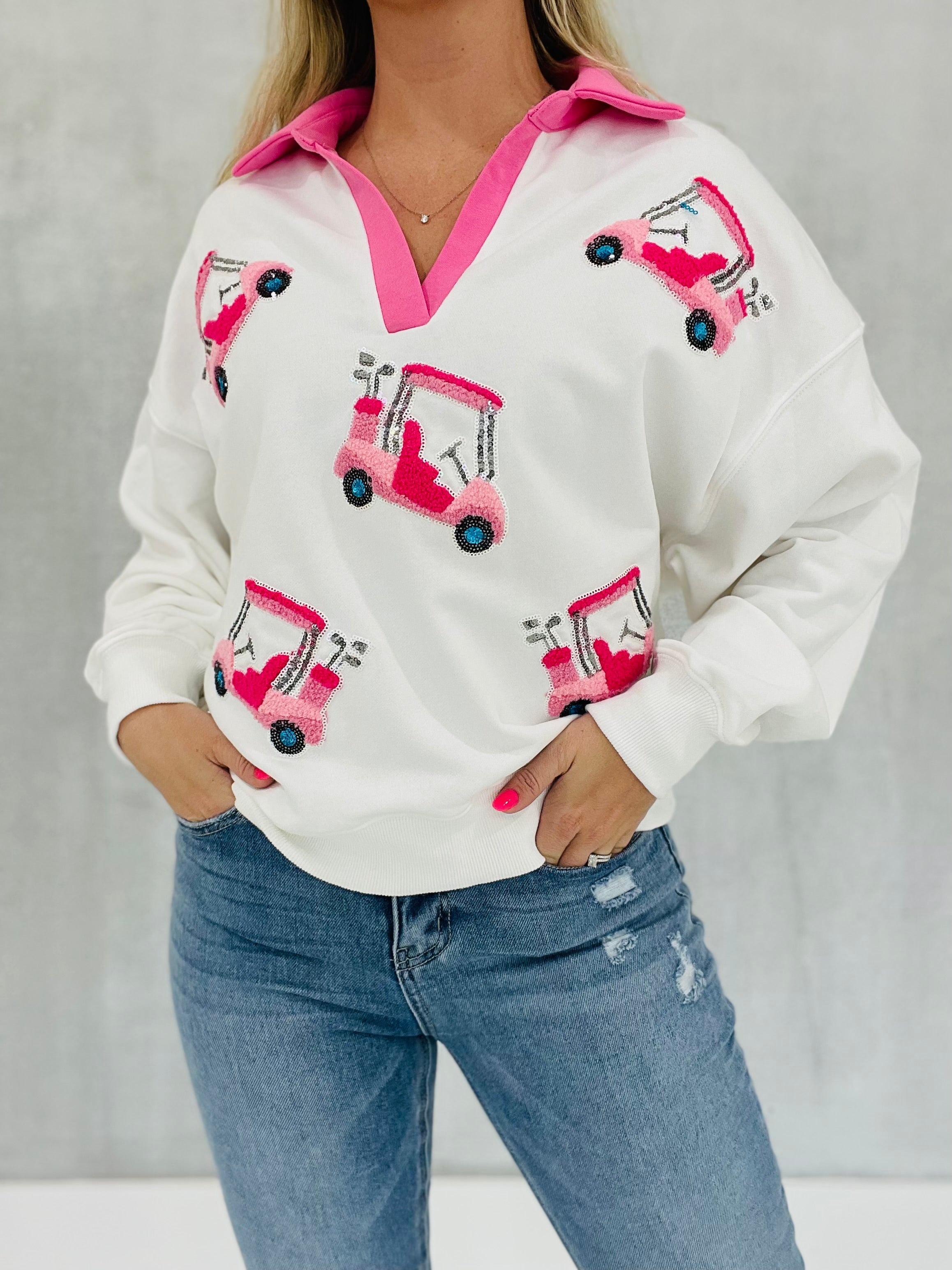 Cart Girl Pullover Top