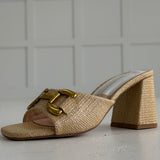 Quinn Raffia Mule