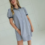 Ever After Mini Dress - Navy