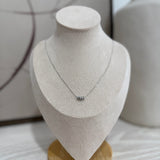 Ring Charm Necklace - Silver