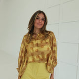 Olden Days Blouse - Gold