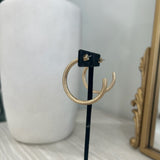 Classic Brushed Hoops