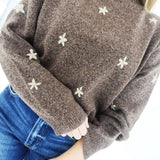 Subtle Hint Sweater - Brown