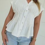 Obie Pintuck Top