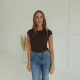 Sable Leopard Bodysuit - Brown