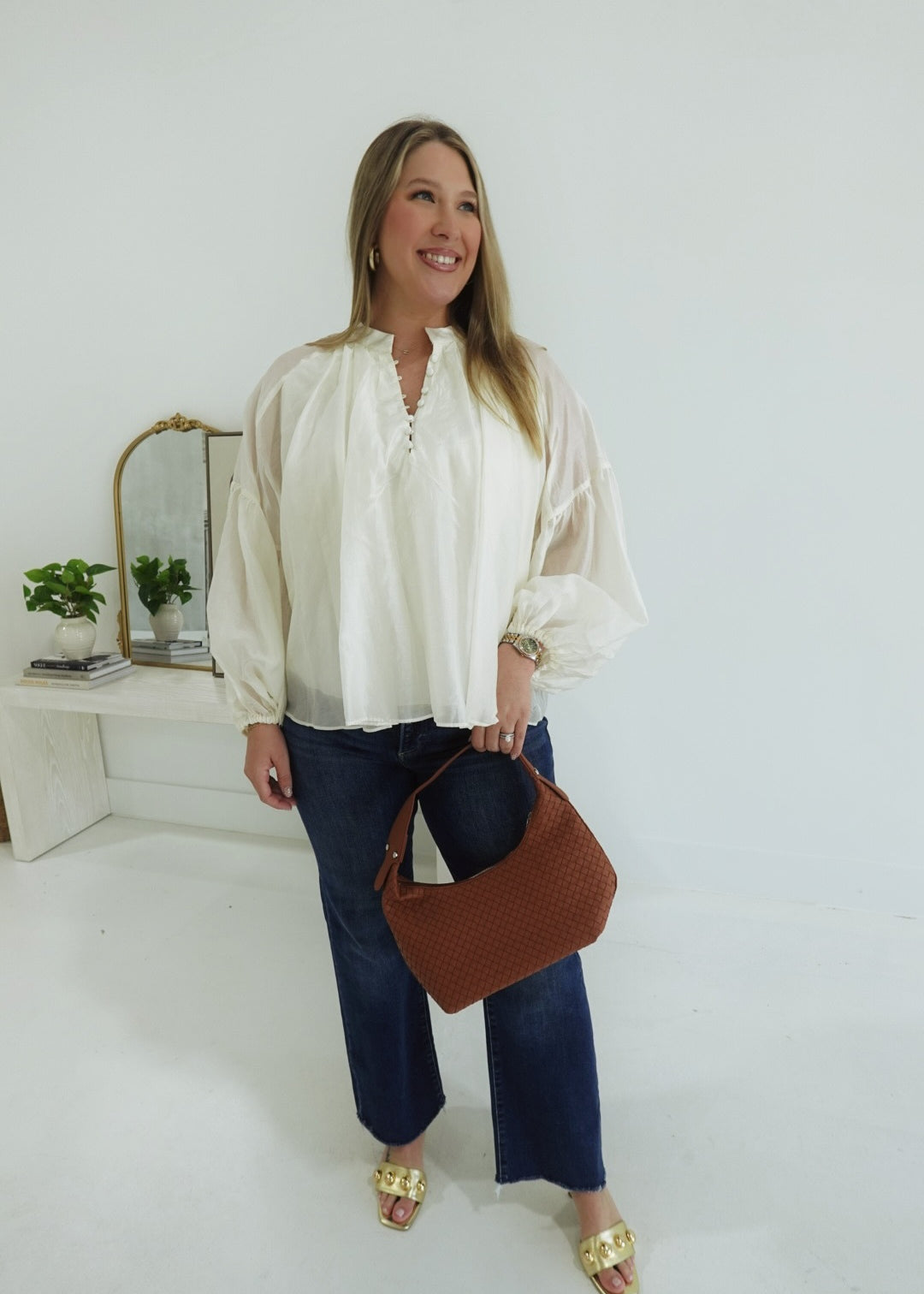 The Barterer Top - Off White