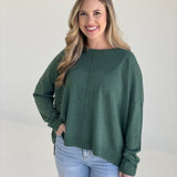 Cooling Down Lightweight Sweater - Green