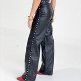 Croft Leather/Pearl Pant