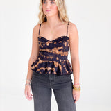 Sienna Corset Flare Top