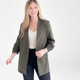 Corporate Blazer - Dark Olive