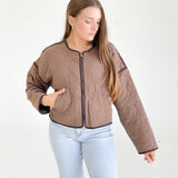 Holliman Quilted Jacket - Mocha