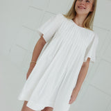 Impeccable Pleated Mini Dress