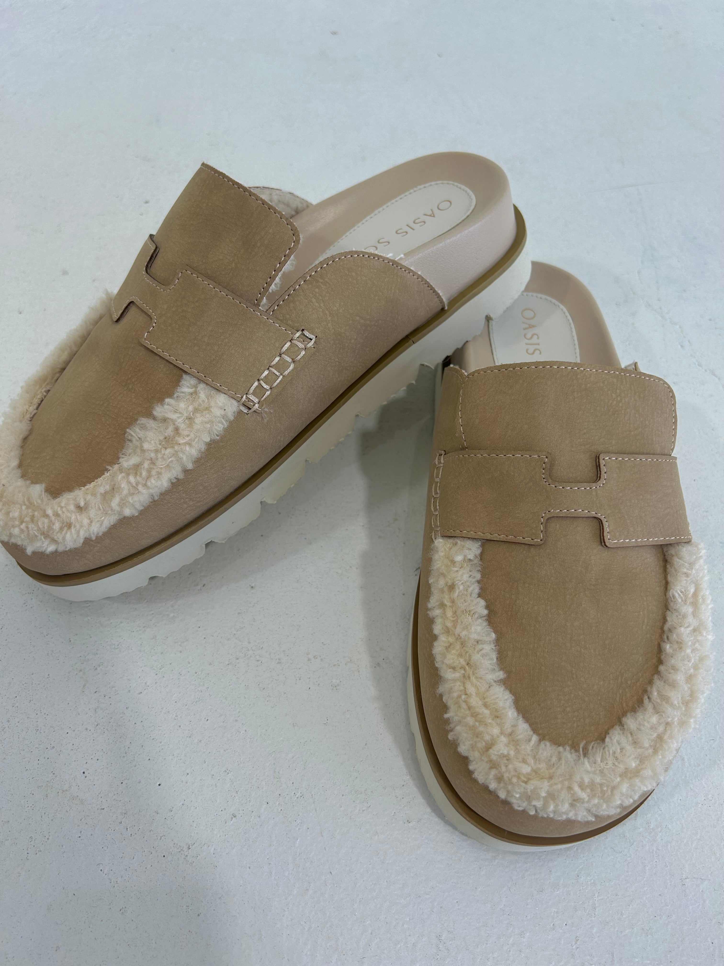 Meechie Shearling Mules