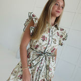 Foundation Mini Dress - Ecru
