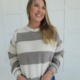 Petra Knit Top - Taupe
