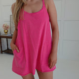 Klayton Athletic Dress - Hot Pink