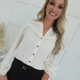 Hartsville Top - Cream