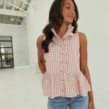 Briar Plaid Top