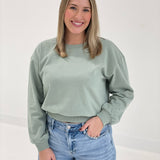 Basic Sweatshirt - Sage