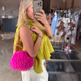 Cloud WOFF Clutch - Pink