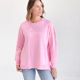 My Boyfriend's Sweatshirt - Dk Pink