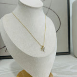 Crossed Lines Necklace