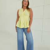 Brighton Top - Yellow