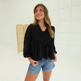 DeMarco Blouse - Black