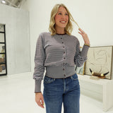 Clique Striped Cardi
