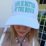 Better At The Beach Hat - Blue
