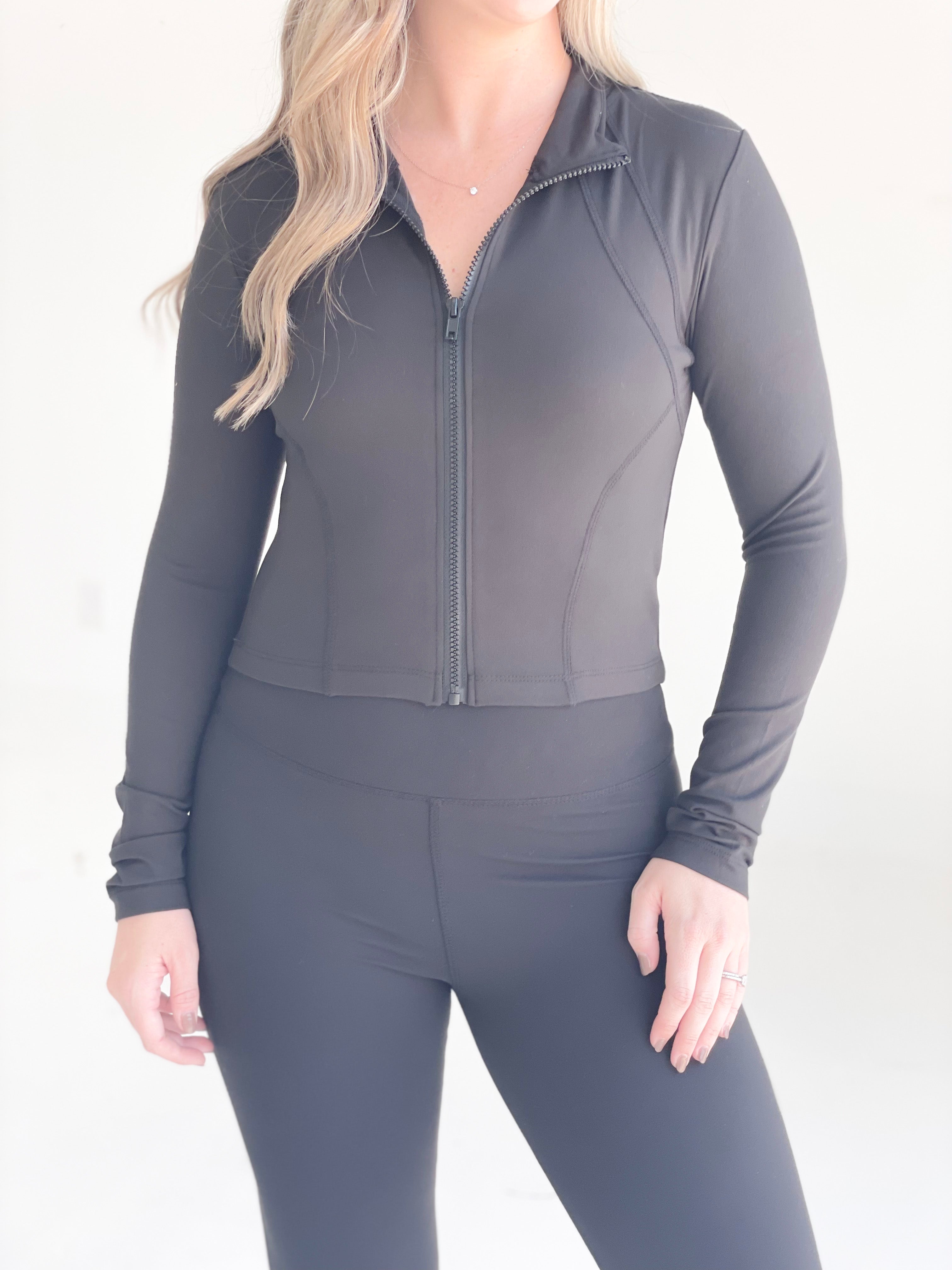 Lola Athletic Jacket -Black