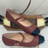 Upscale Mary Janes - Choco