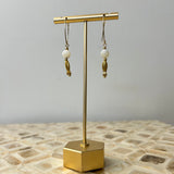 Fish + Bead Earrings