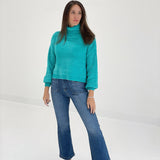 Crystal Clear Sweater - Turquoise