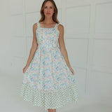 Mulberry Floral Print Dress