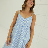 Sucker For You Mini Dress - Lt Blue