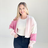 Open Minded Cardigan - Pink Combo