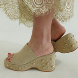 Solena Studded Platforms - Miim