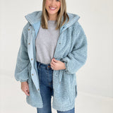 Ember Sherpa Jacket - Blue