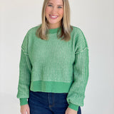 Two-Timer Sweater - Green