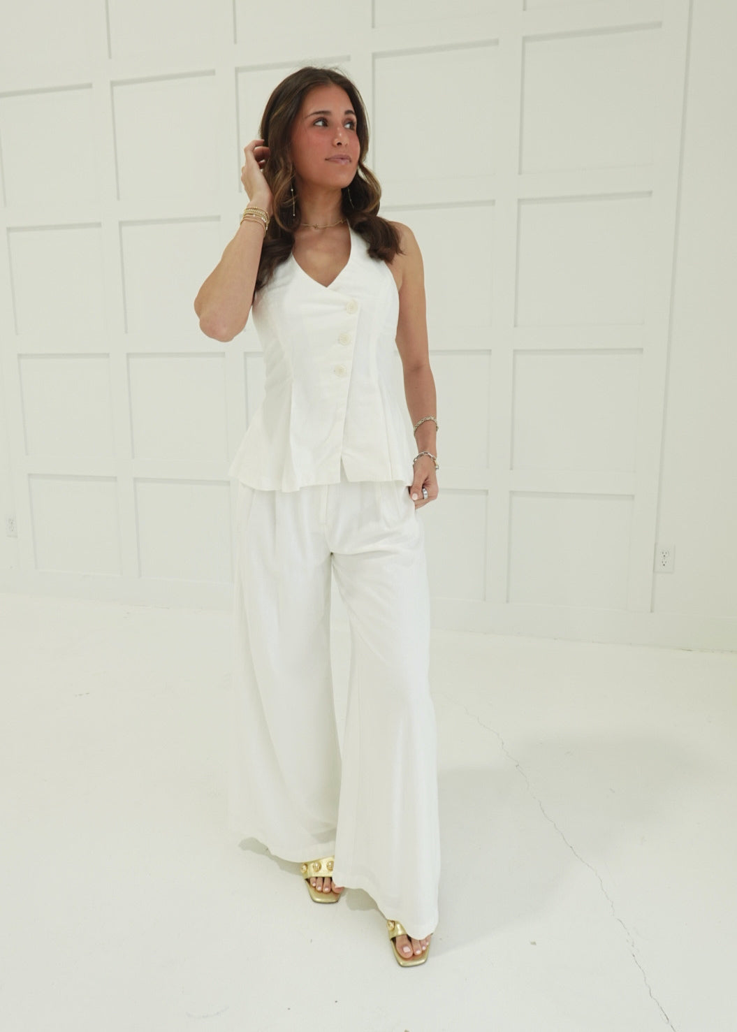 Summer Society Set - White