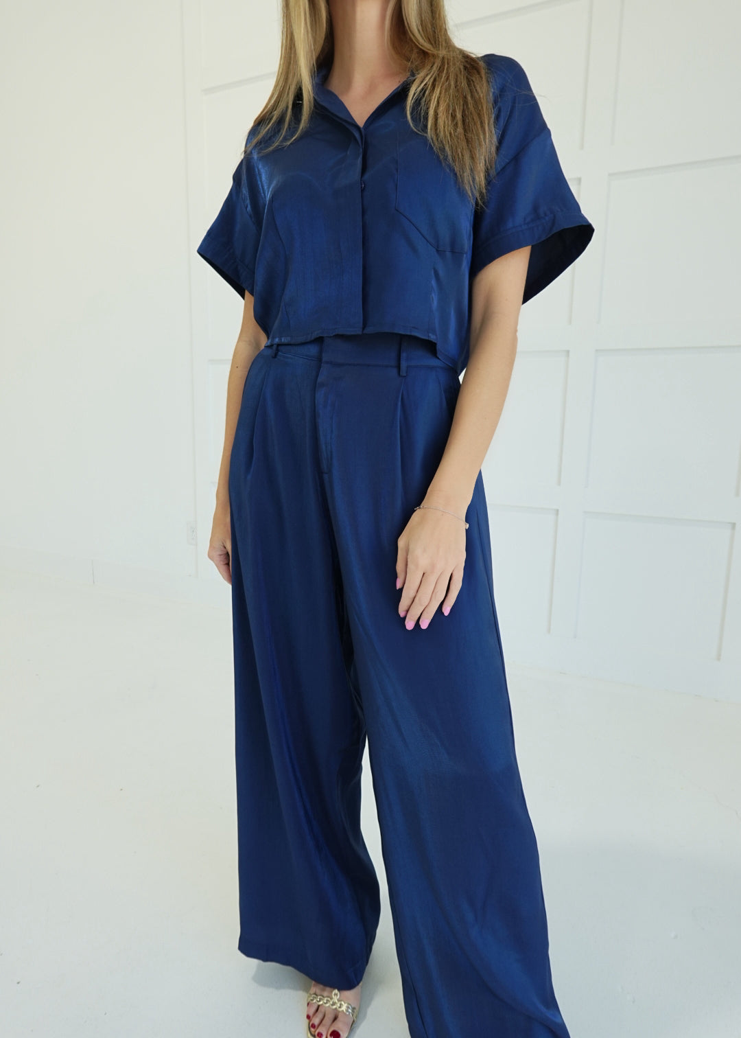 Constantine Tailored Set - Navy