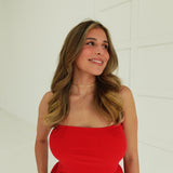 Fritzer Mini Dress - Red