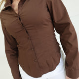 Fully Booked Top - Brown