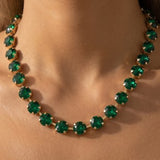 Crystal Tennis Necklace