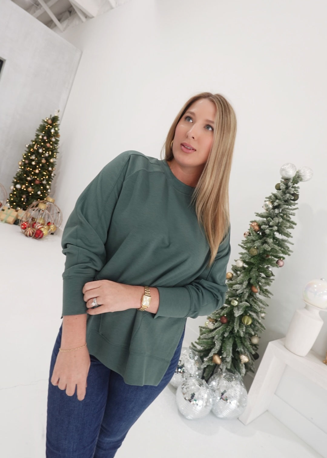 The Diver Pullover - Dk Forest