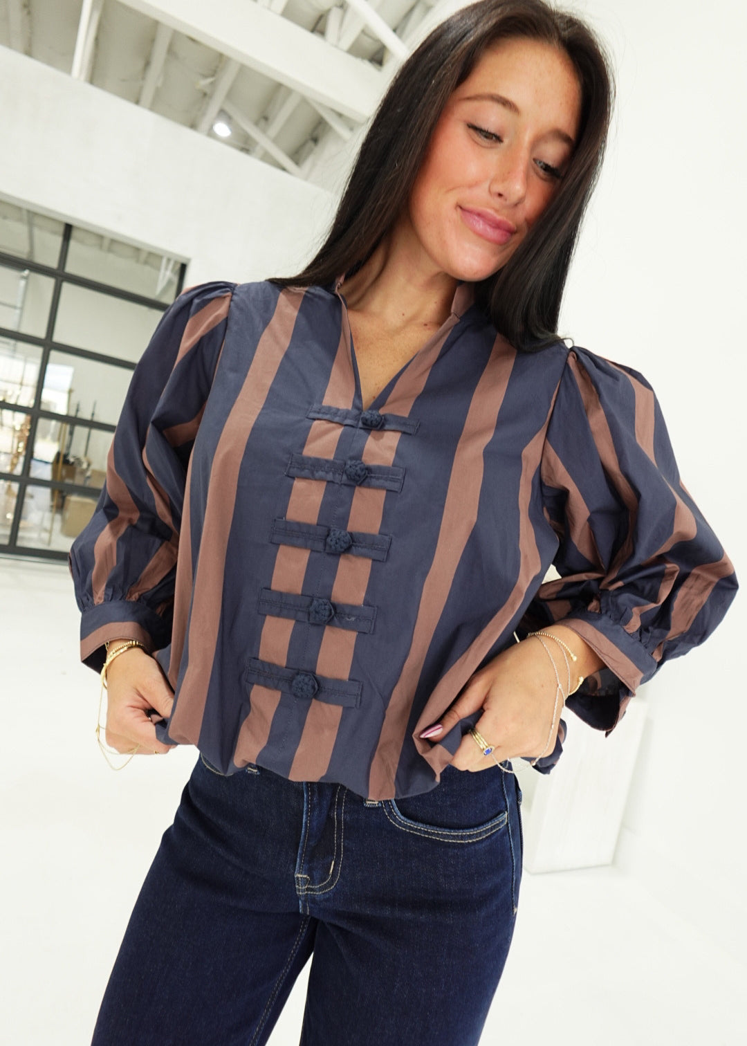 Novel Striped Top