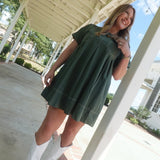 Peyton Mini Dress - Forest