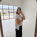 Side Quest Top - Lt Grey