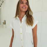 Dayshift Blouse - Khaki